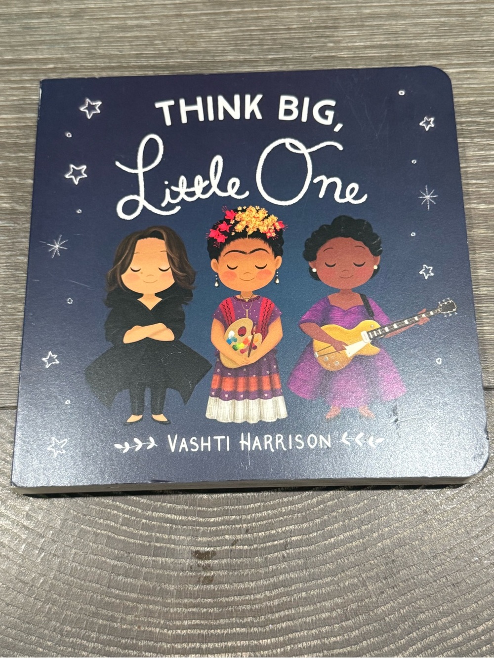 Think Big, Little One Board Book by Vashti Harrison